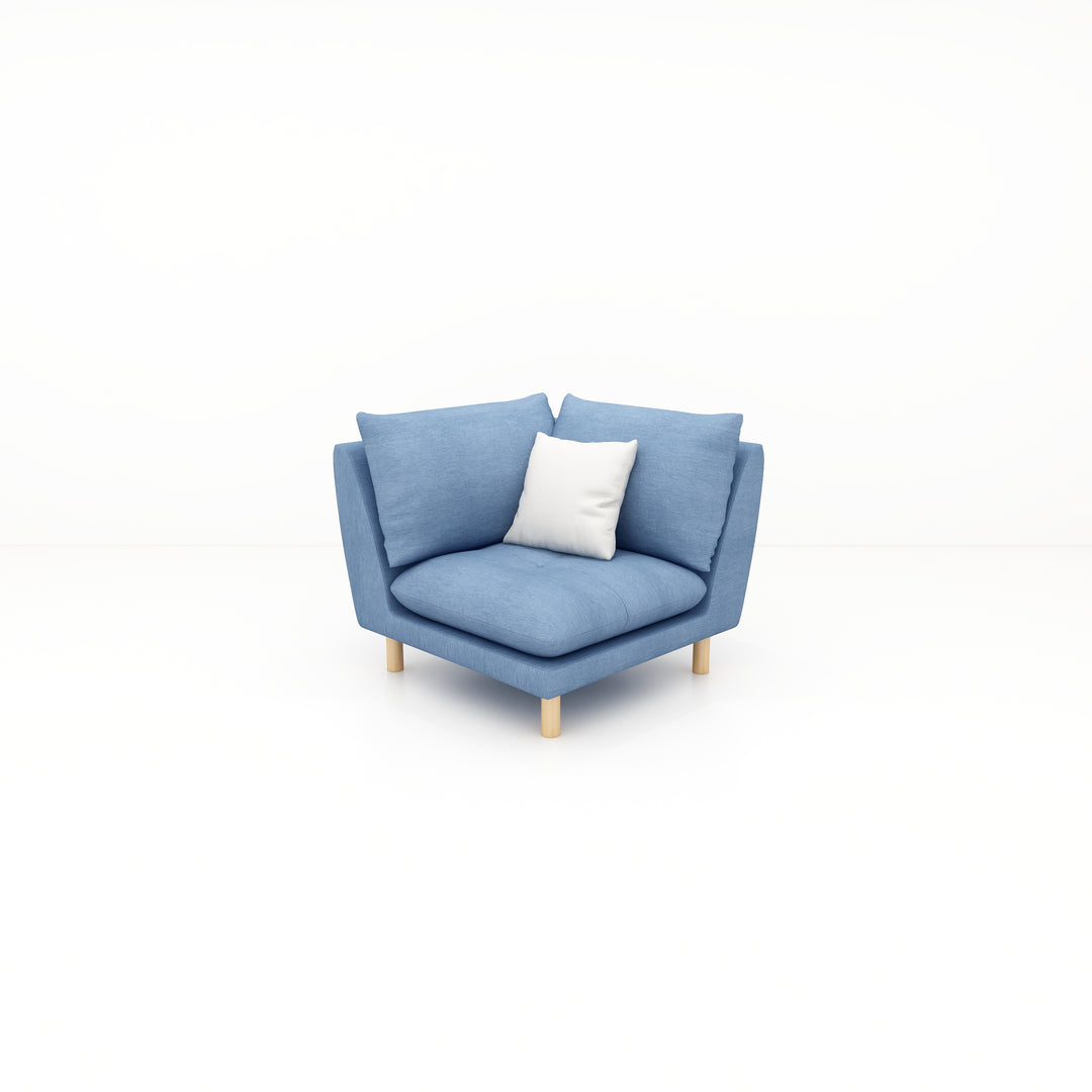 Dahlia Corner Unit with O Armrest