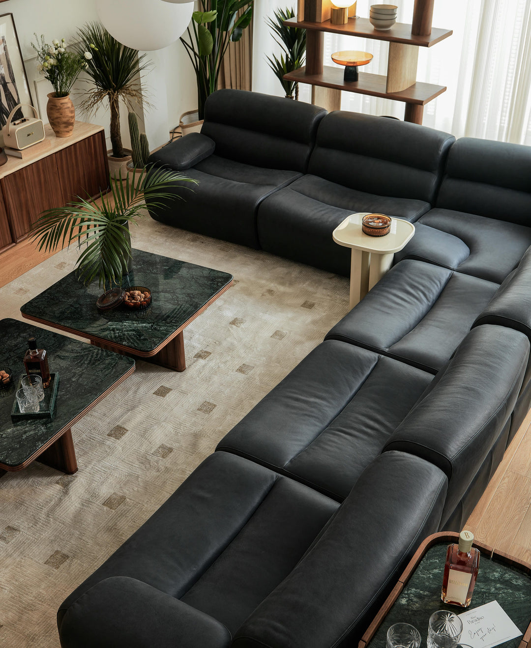 Hotel Paradiso Sofa 2 Seater With 2 Armrest (Set)