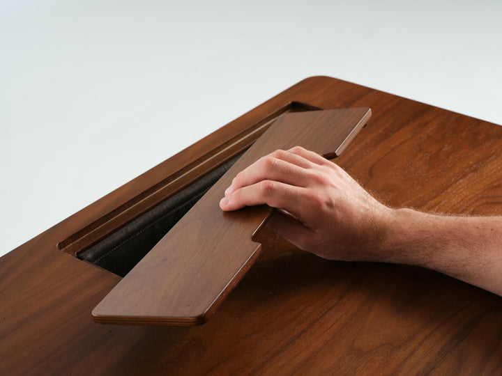 Truss Writing Desk - Walnut
