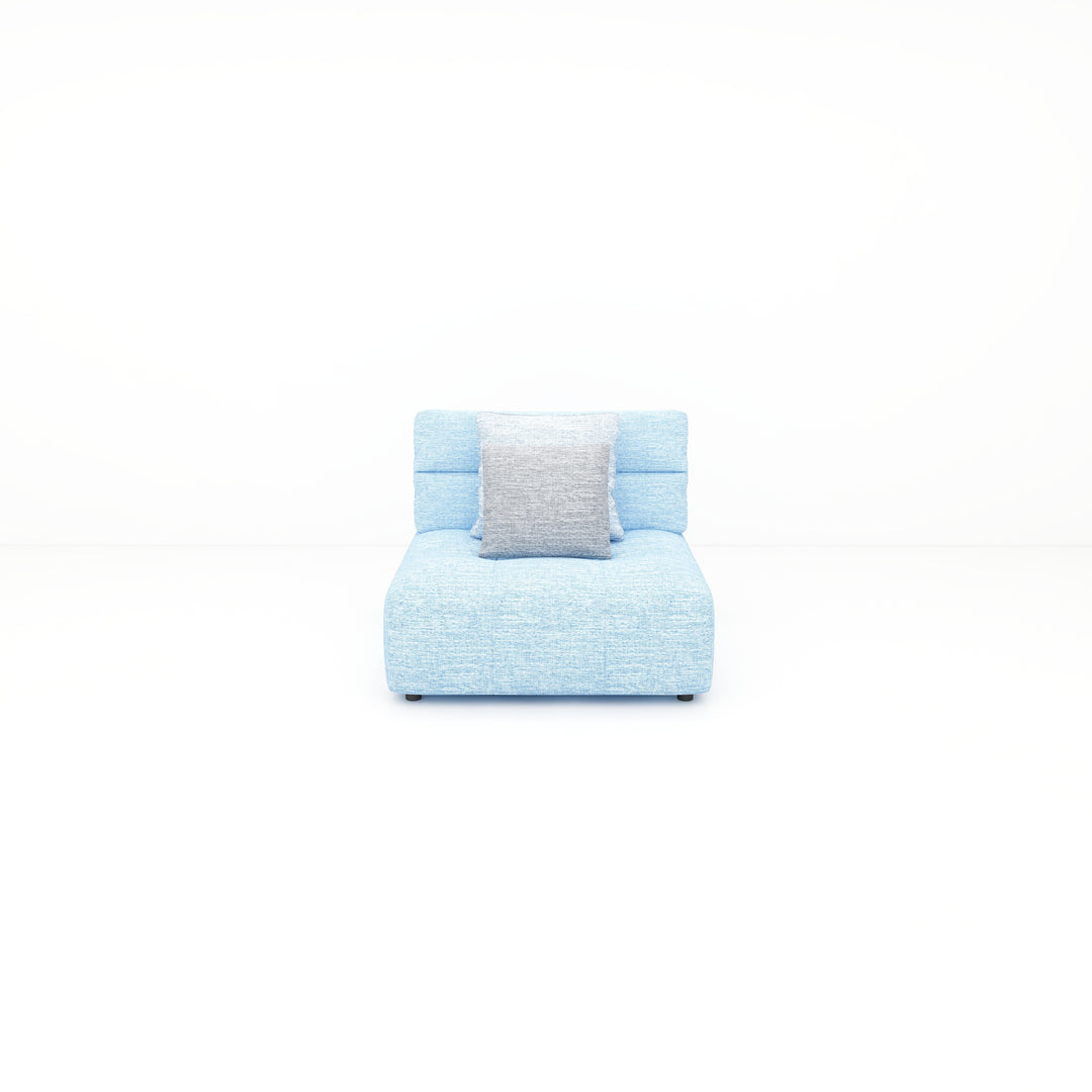 Tuft Sofa-Armless 1-Seater