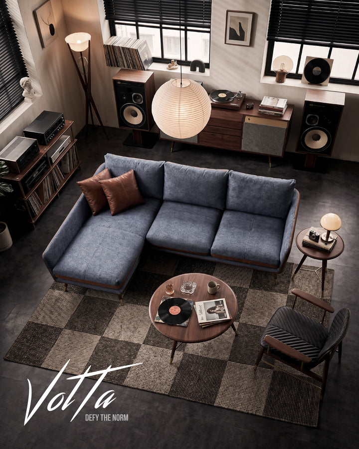 Volta 2L-Shape Sofa Chaise On Right (Set)