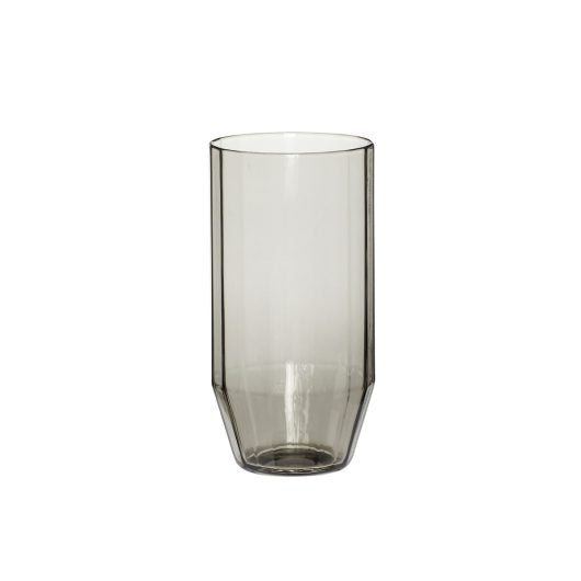 Aster Drinking Glass Smoked Dia7*14Cm