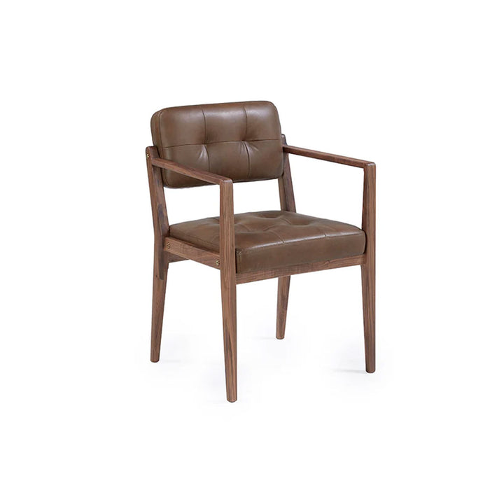 Axel Dining Arm Chair - Leather