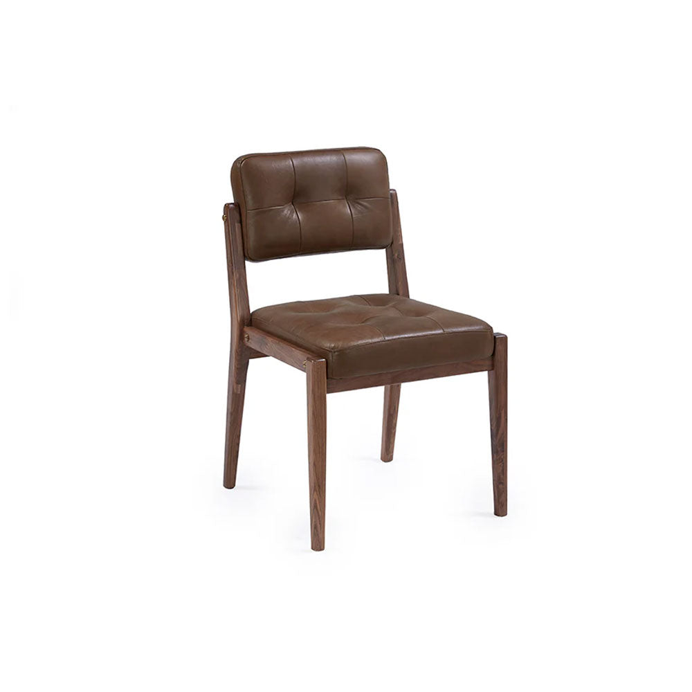 Vintage chair ② Axel Dining Side Chair - Leather – Commune Singapore
