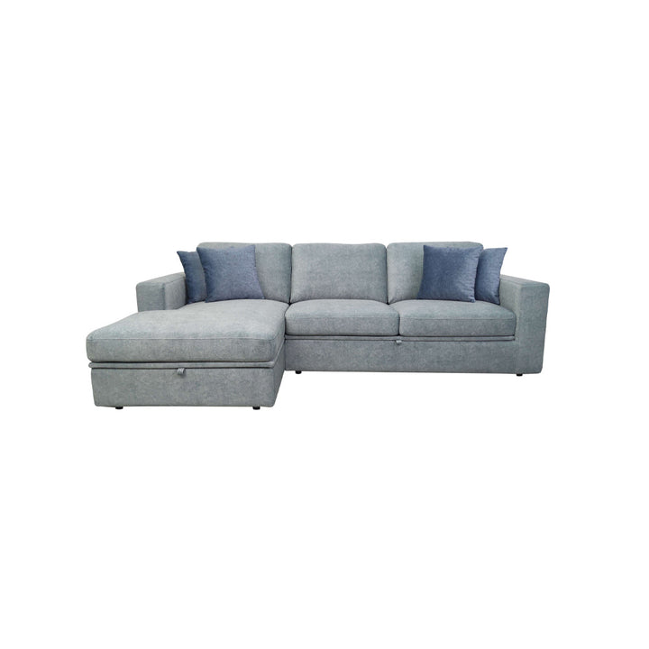 Bass Sofa 2.5L + Chaise Left W/Storage (Set)