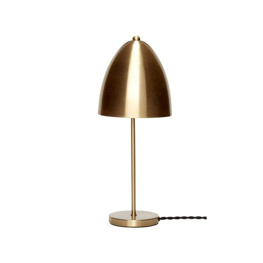 Cap Table Lamp Brass Dia15*H40Cm, Brass