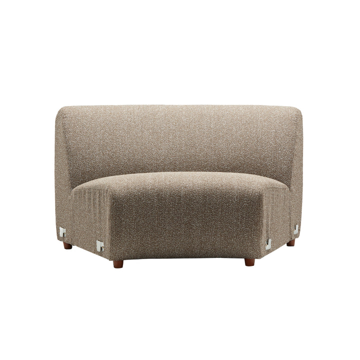 Cove Sofa 1 Seater Curve Armless