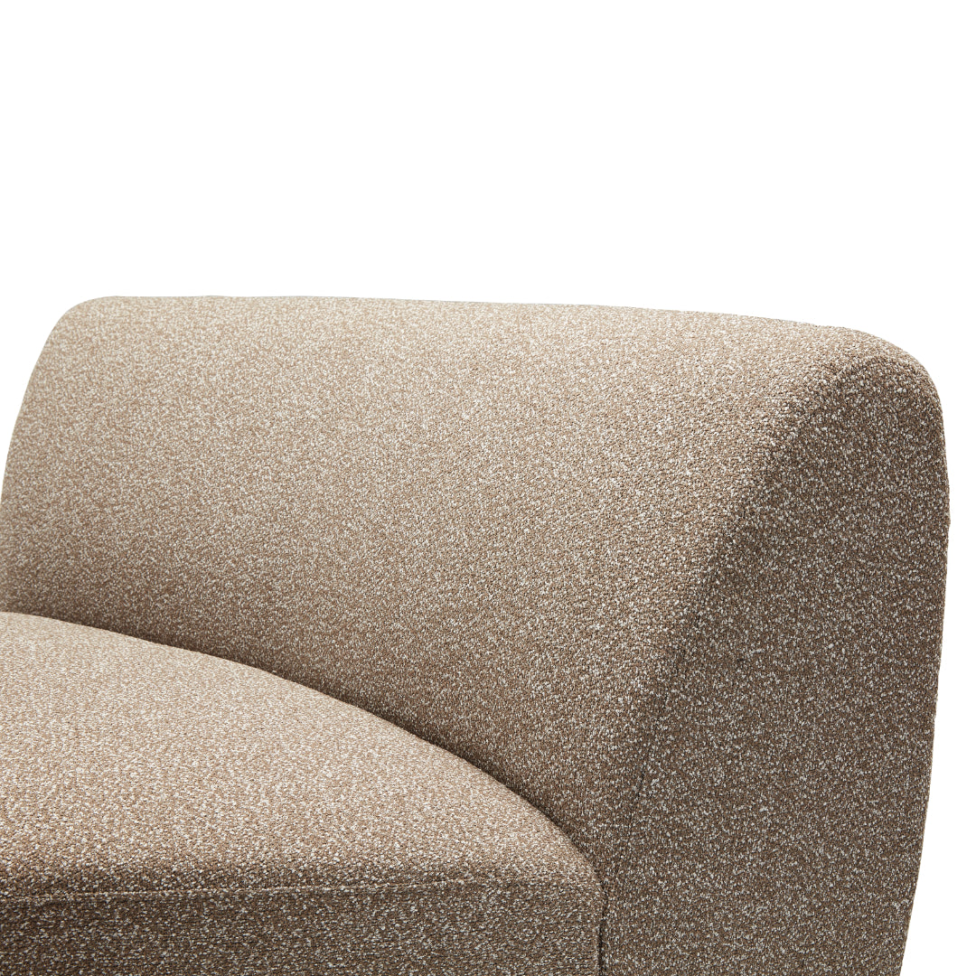 Cove Sofa 1 Seater Curve Armless