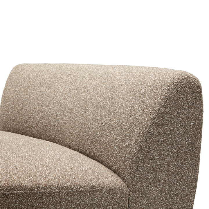 Cove Sofa 1 Seater Curve Armless