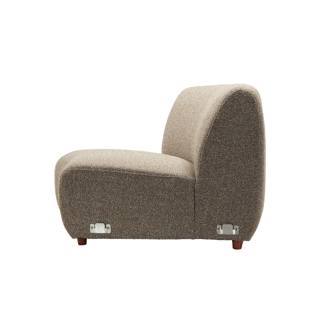 Cove Sofa 1 Seater Curve Armless
