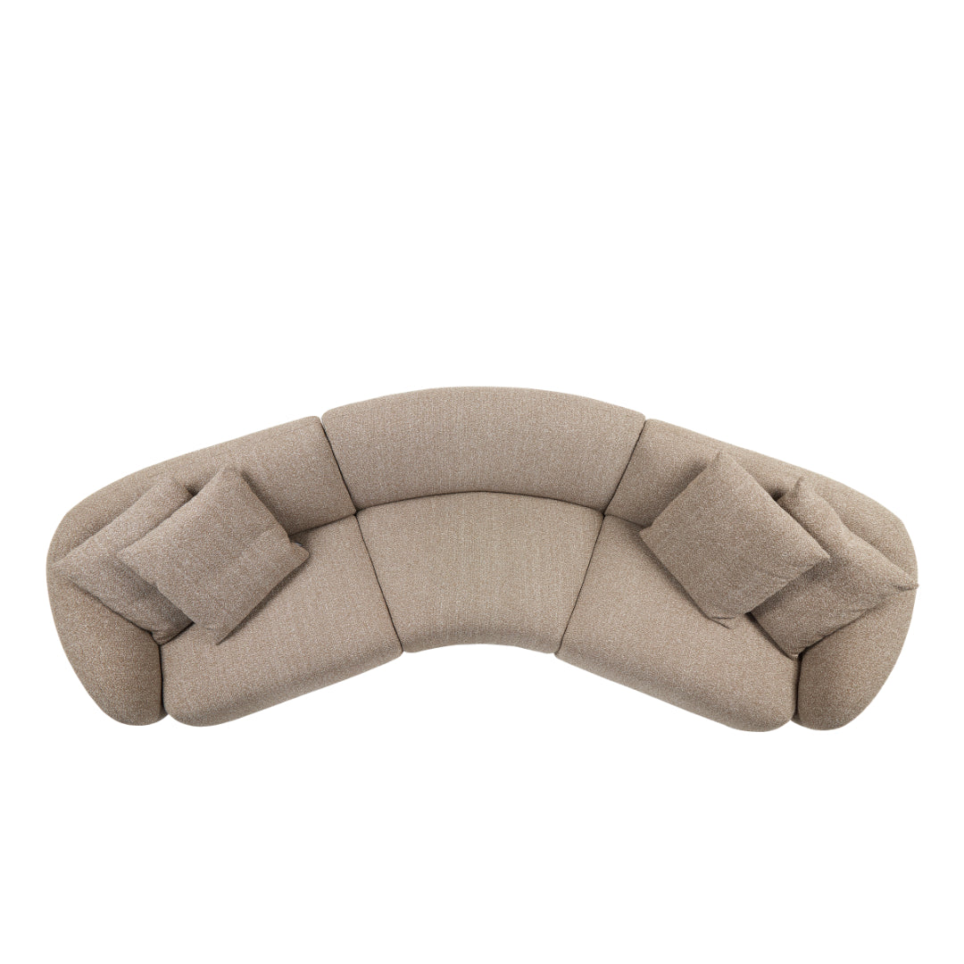Cove Sofa 3-Seater Curved (Set)