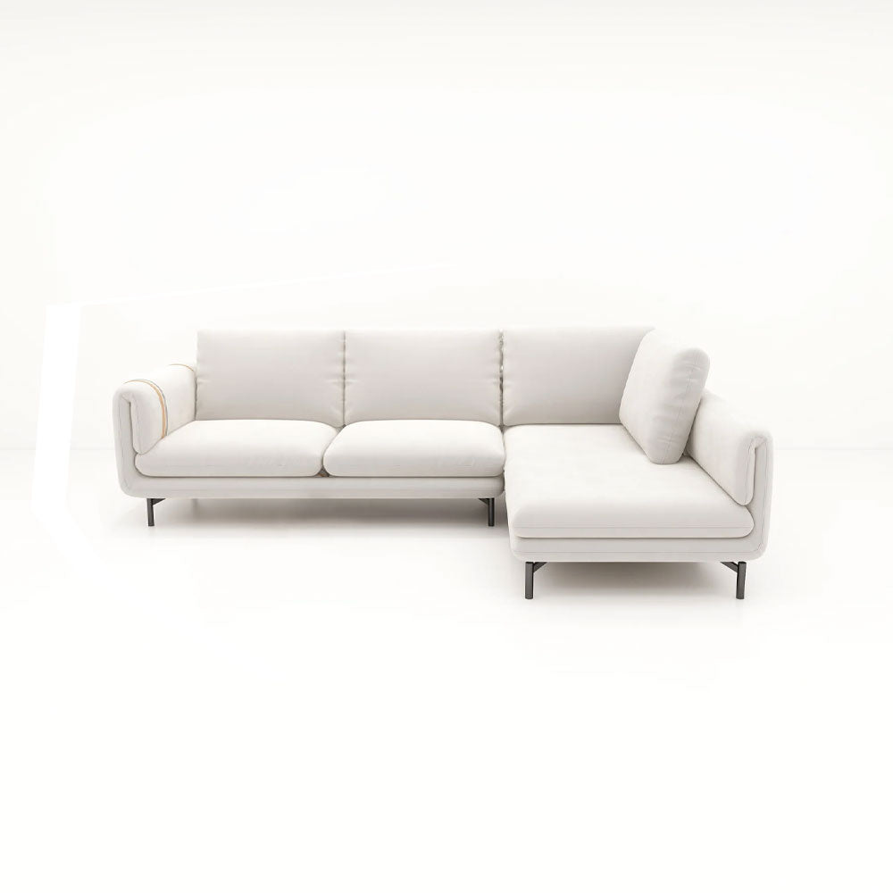 Creme II Sofa 2.5L + Chaise Right (Set)