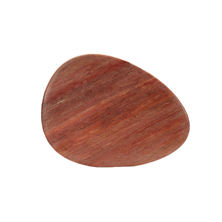 Dune Marble-Top Pebble Coffee Table (L)
