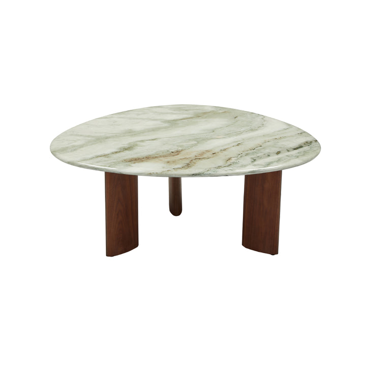 Dune Marble-Top Pebble Coffee Table (M)