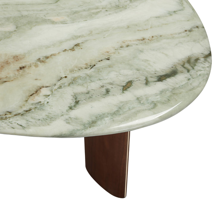 Dune Marble-Top Pebble Coffee Table (M)