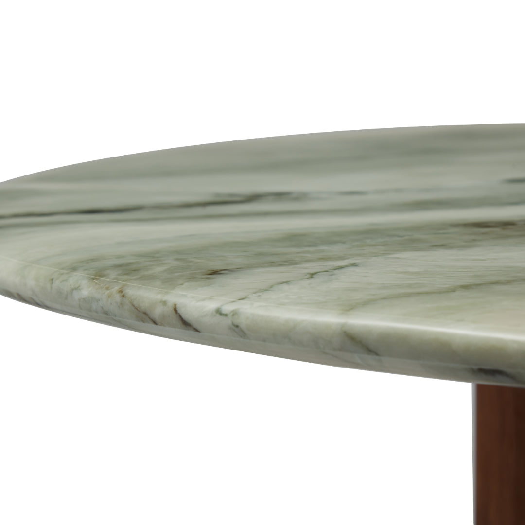Dune Marble-Top Pebble Dining Table