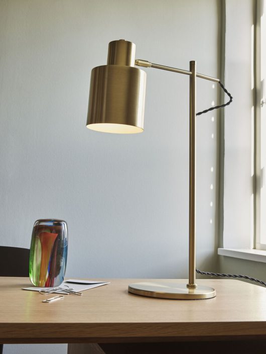 Fuse Table Lamp Brass Dia38*H56Cm, Iron