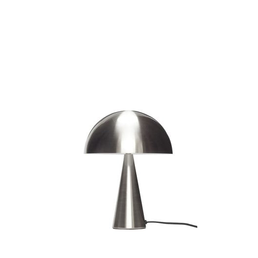 Mush Mini Table Lamp Nickel Dia25*H33Cm, Iron