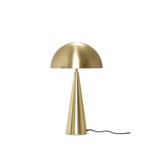 Mush Tall Table Lamp Brass Dia35*H52Cm, Iron