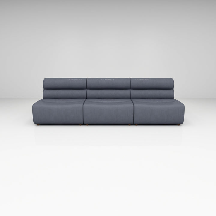 Hotel Paradiso Sofa 3 Seater W/O Armrest (Set) | POLO 7603 ICE