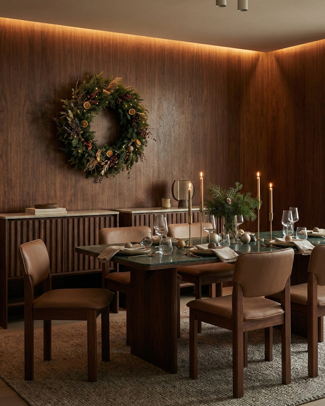 Hotel Paradiso 1.8m Marble-Top Dining Table