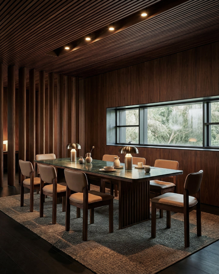 Hotel Paradiso 2.4m Marble-Top Dining Table