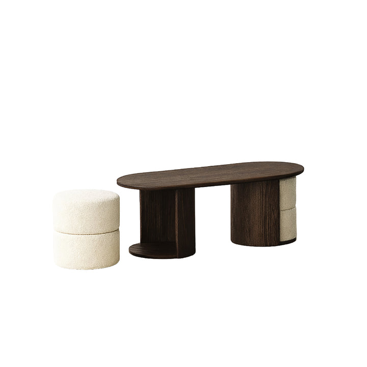 Soho Coffee Table & Stool Set