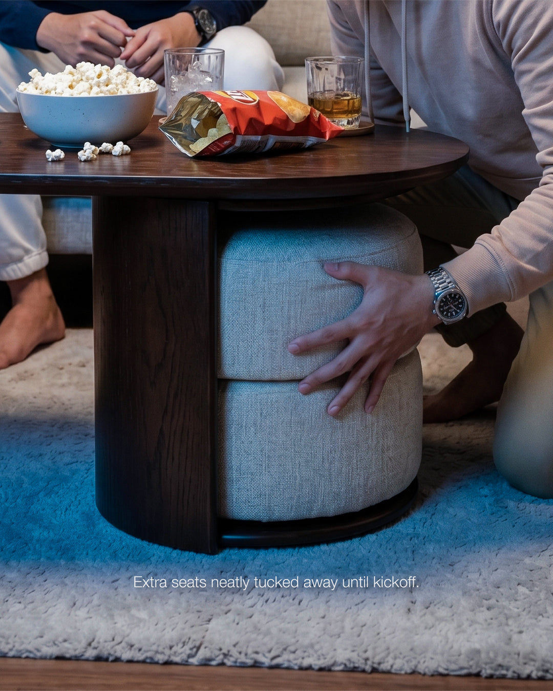 Soho Coffee Table & Stool Set