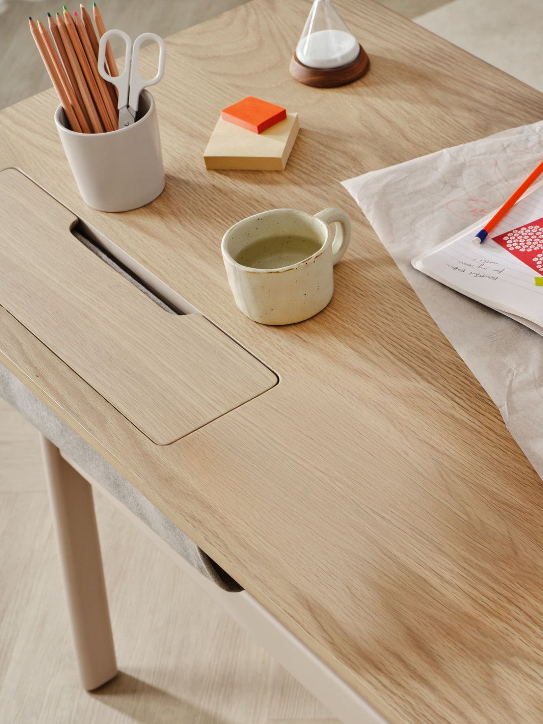 Truss Writing Desk - Oak